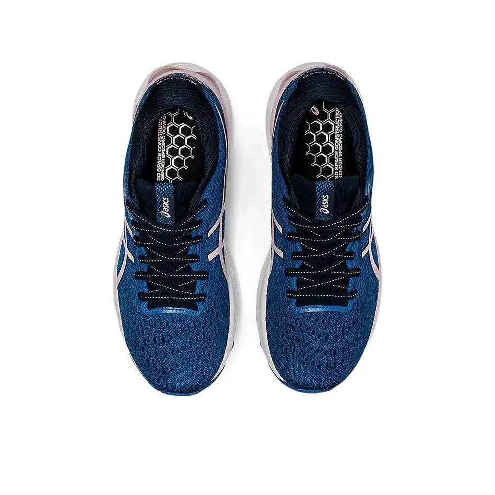 ASICS Woman Gel-Nimbus 24 Running Shoes French Blue/Barely Rose size 8.5 Wide - Picture 7 of 10